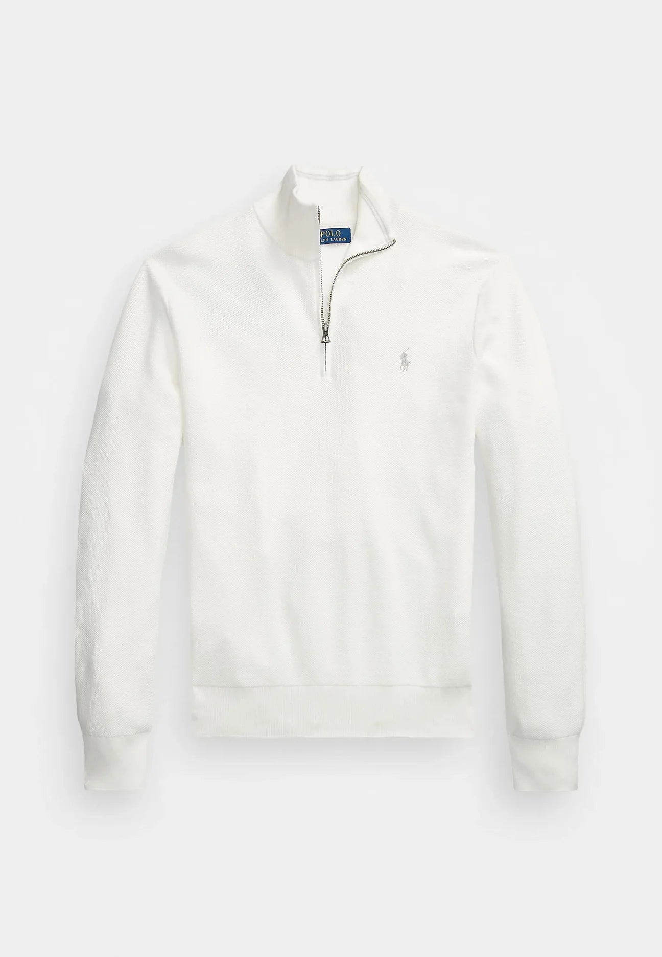 RL PULLOVER MED KVART LYNLÅS